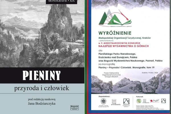 Monografia „PIENINY – PRZYRODA i CZŁOWIEK”!